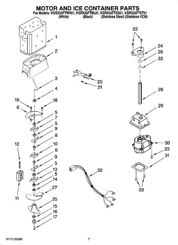 Diagram for KSRX25FTBL01