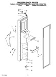 Diagram for 07 - Freezer Door Parts