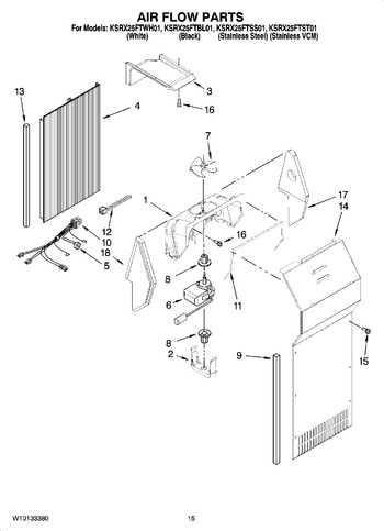 Diagram for KSRX25FTBL01