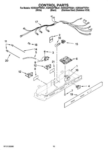 Diagram for KSRX25FTBL01