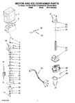 Diagram for 05 - Motor And Ice Container Parts