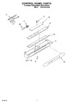 Diagram for 05 - Control Panel Parts