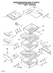 Diagram for 07 - Refrigerator Shelf Parts