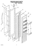 Diagram for 10 - Freezer Door Parts