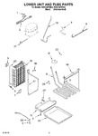 Diagram for 12 - Lower Unit And Tube Parts