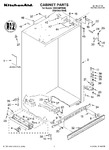 Diagram for 01 - Cabinet Parts