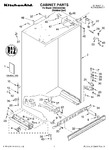 Diagram for 01 - Cabinet Parts