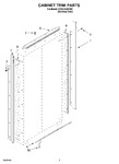 Diagram for 02 - Cabinet Trim Parts