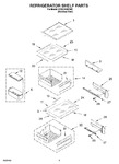 Diagram for 07 - Refrigerator Shelf Parts