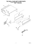 Diagram for 06 - Top Grille And Unit Cover Parts