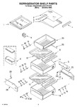 Diagram for 07 - Refrigerator Shelf Parts