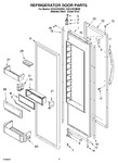 Diagram for 10 - Refrigerator Door Parts