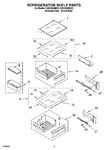 Diagram for 07 - Refrigerator Shelf Parts