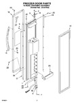 Diagram for 11 - Freezer Door Parts