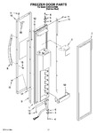 Diagram for 11 - Freezer Door Parts