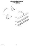 Diagram for 05 - Control Panel Parts