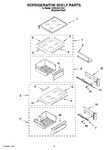 Diagram for 07 - Refrigerator Shelf Parts