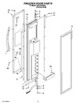 Diagram for 11 - Freezer Door Parts