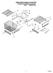 Diagram for 03 - Freezer Shelf