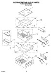 Diagram for 07 - Refrigerator Shelf Parts