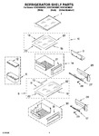 Diagram for 07 - Refrigerator Shelf Parts