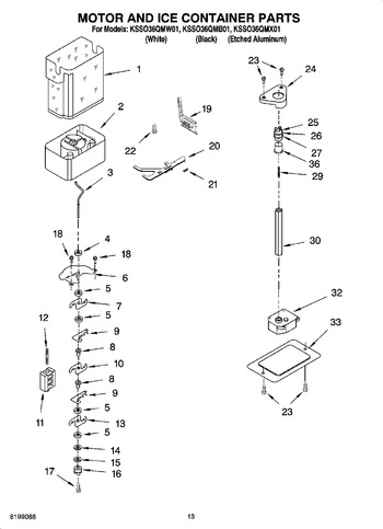 Diagram for KSSO36QMW01