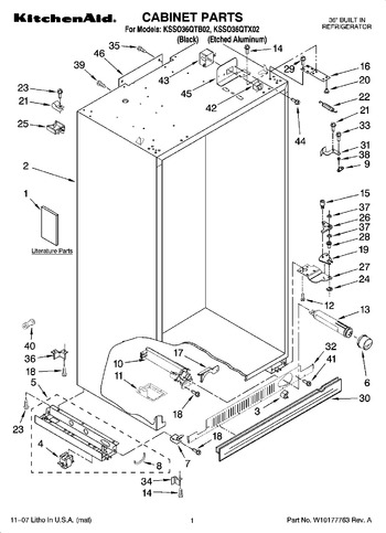 Diagram for KSSO36QTX02