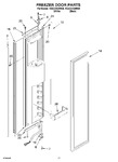 Diagram for 11 - Freezer Door Parts