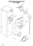 Diagram for 04 - Refrigerator Liner Parts