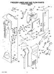 Diagram for 08 - Freezer Liner And Air Flow Parts