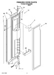 Diagram for 11 - Freezer Door Parts