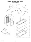 Diagram for 14 - Lower Unit And Tube Parts