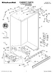 Diagram for 01 - Cabinet Parts