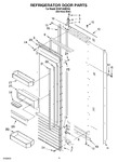 Diagram for 10 - Refrigerator Door Parts