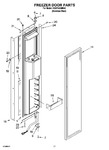 Diagram for 11 - Freezer Door Parts