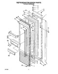 Diagram for 08 - Refrigerator Door