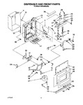 Diagram for 10 - Dispenser And Front