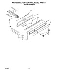 Diagram for 17 - Refrigerator Control Panel