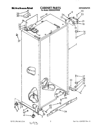 Diagram for KSSS36DWW00