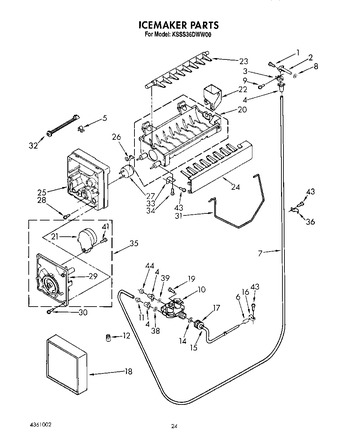 Diagram for KSSS36DWW00