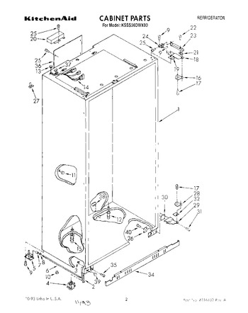 Diagram for KSSS36DWX00