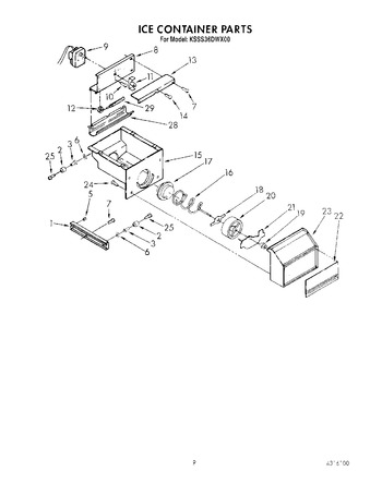 Diagram for KSSS36DWX00