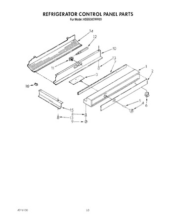 Diagram for KSSS36DWX00