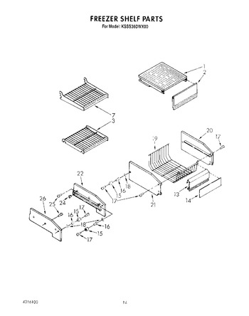 Diagram for KSSS36DWX00