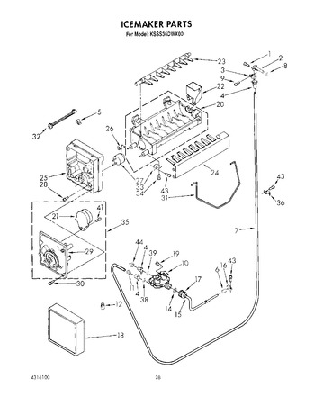 Diagram for KSSS36DWX00