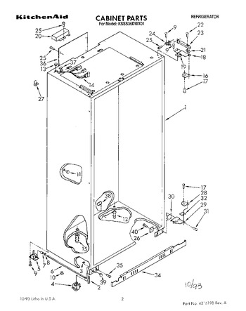 Diagram for KSSS36DWX01