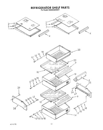 Diagram for KSSS36DWX01