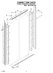 Diagram for 02 - Cabinet Trim Parts