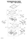 Diagram for 07 - Refrigerator Shelf Parts