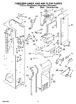 Diagram for 08 - Freezer Liner And Air Flow Parts